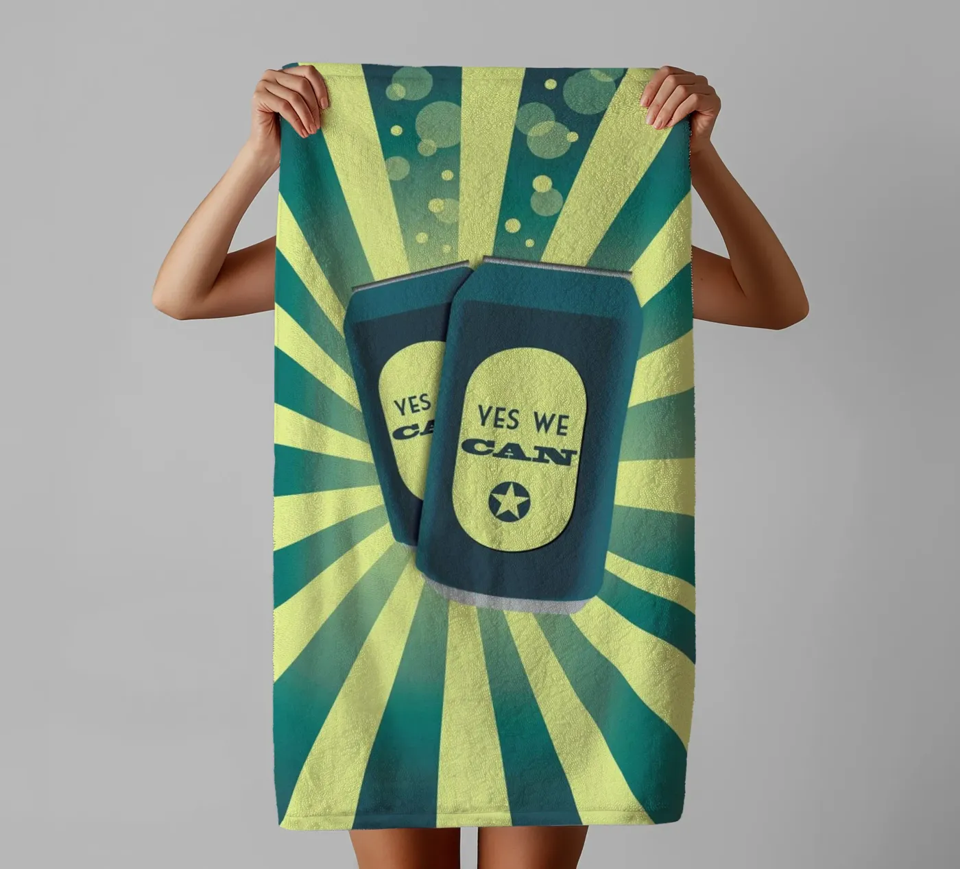 Can towel by Trabolt Design