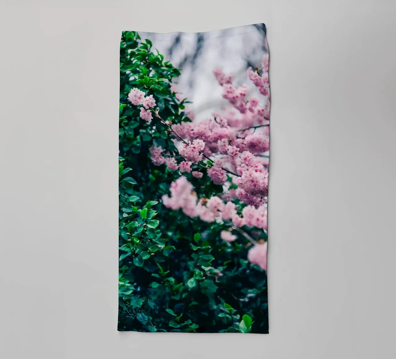 Pink wallpaper towel by Musadad Shop