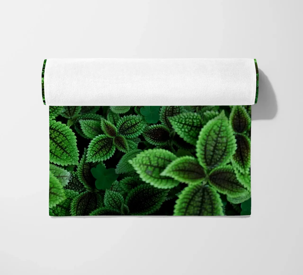 Green nature wallpaper beach towel by Musadad Shop