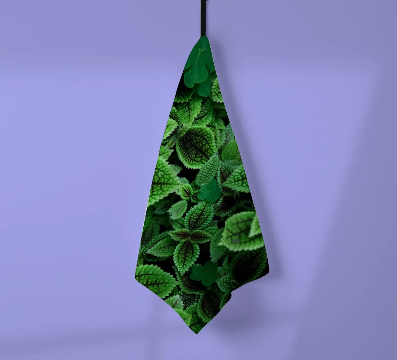 Green nature wallpaper tea towel by Musadad Shop