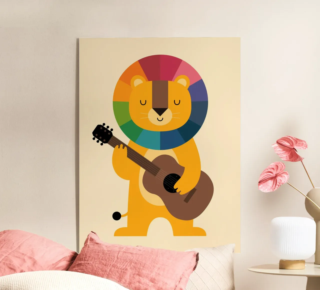 Courage plexiglas de Andy Westface