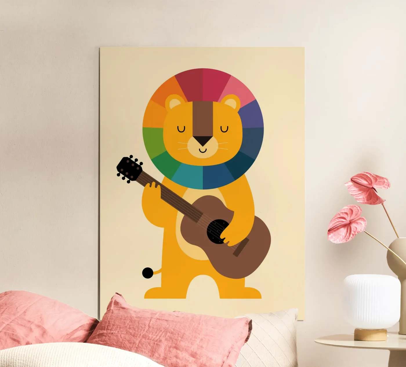 Courage poster de Andy Westface