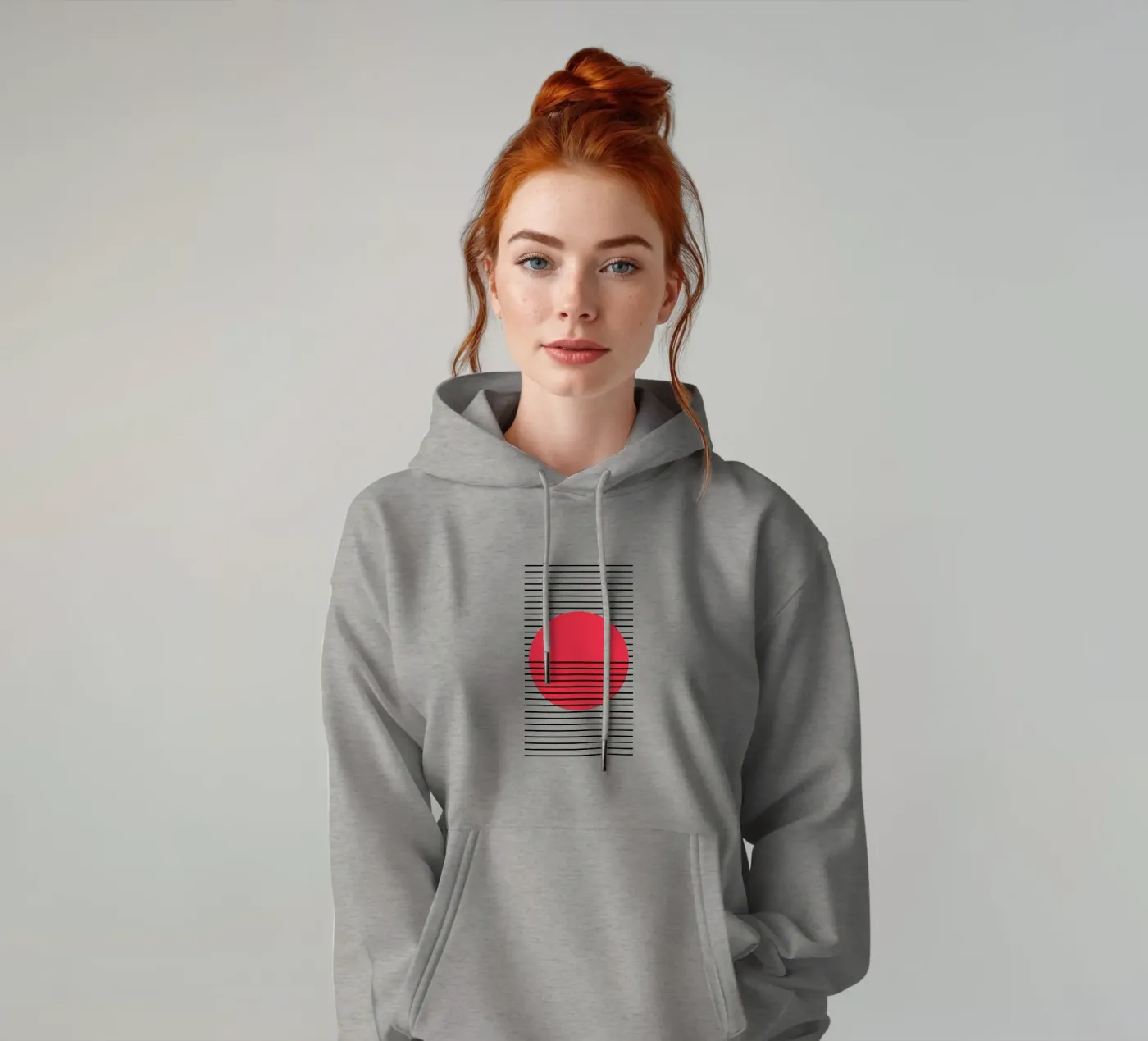Immergersi felpa con cappuccio da Rose Beck Art