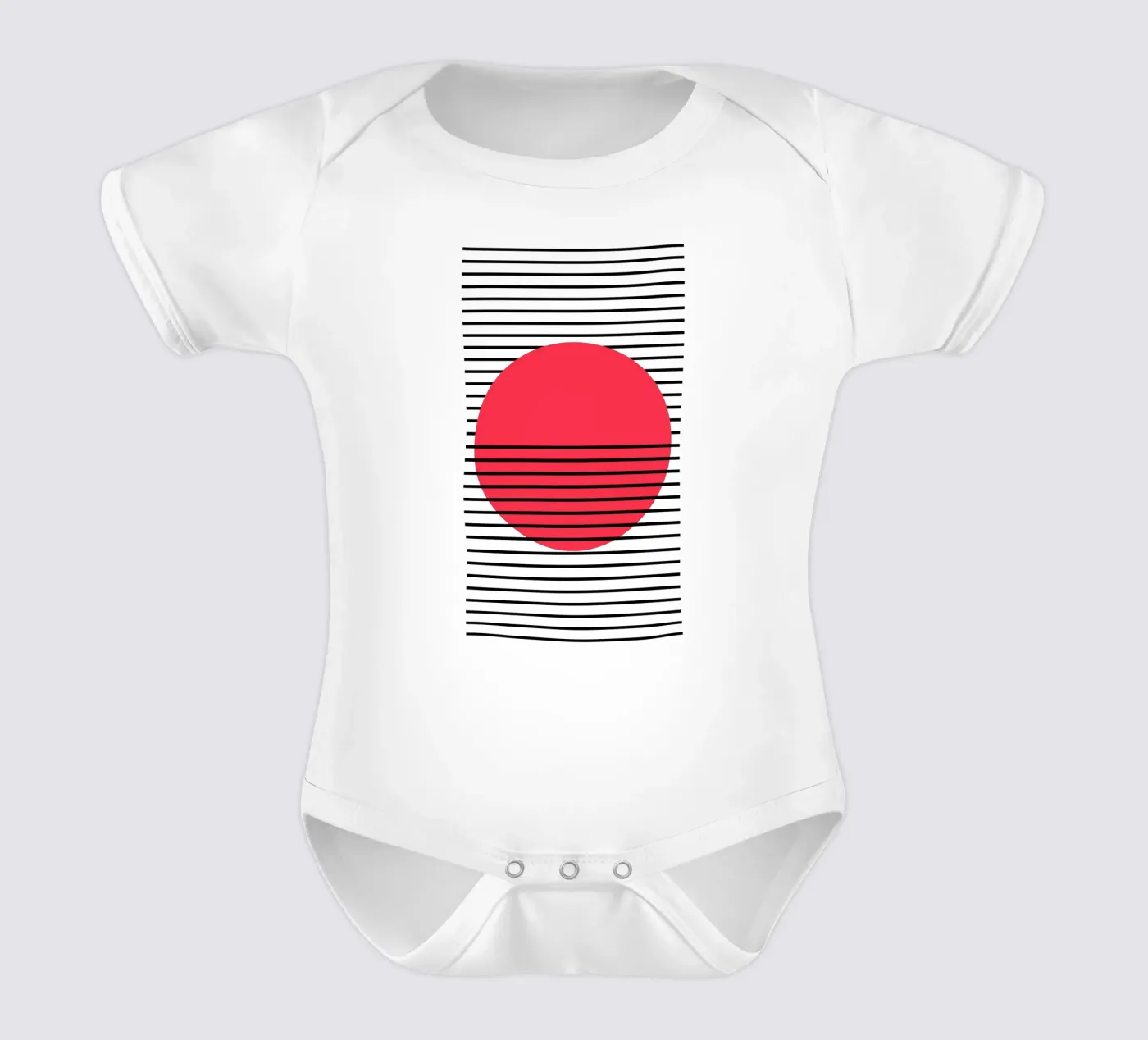 Trempette body bébé de Rose Beck Art