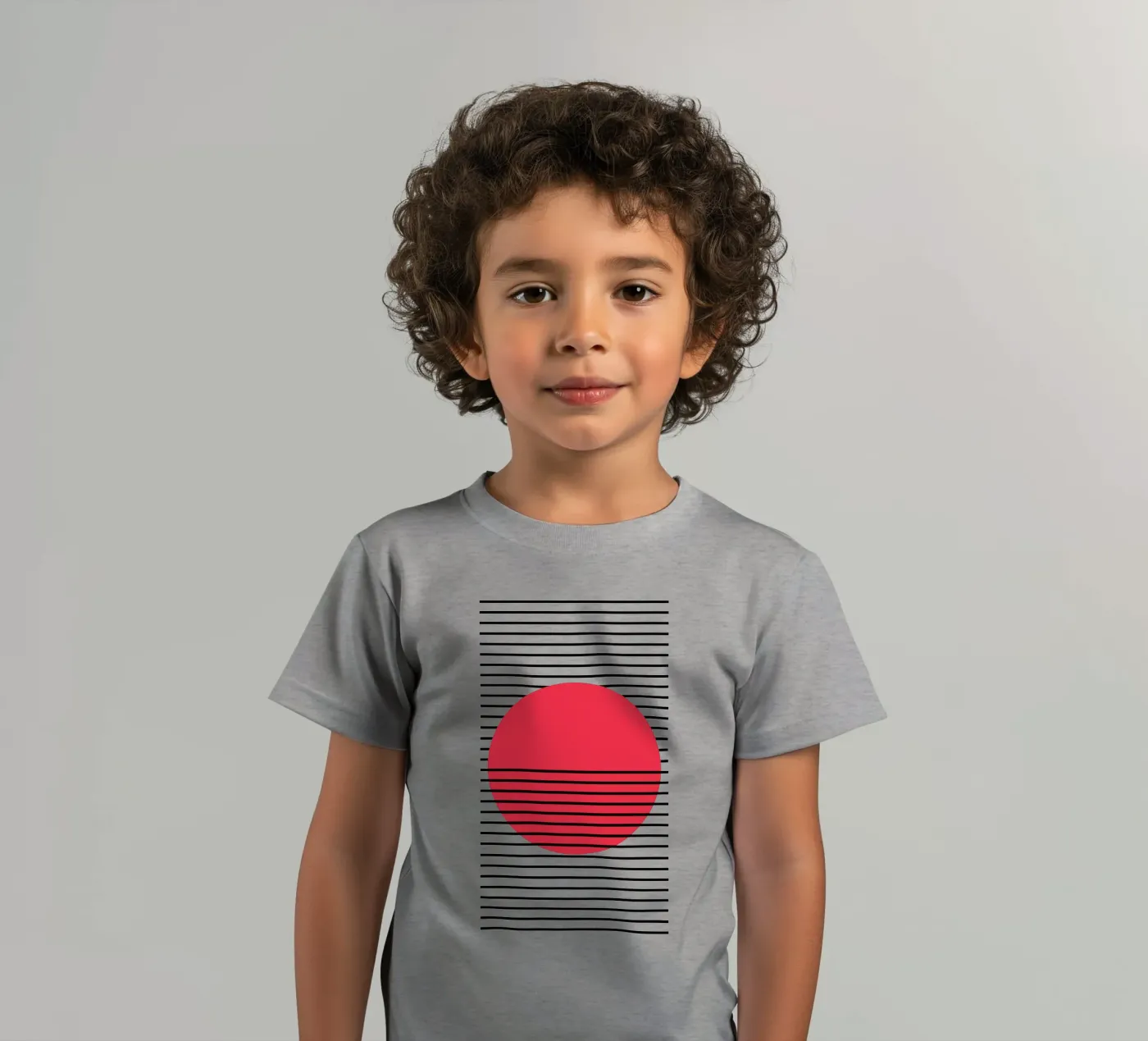 Dip kinder t-shirt van Rose Beck Art
