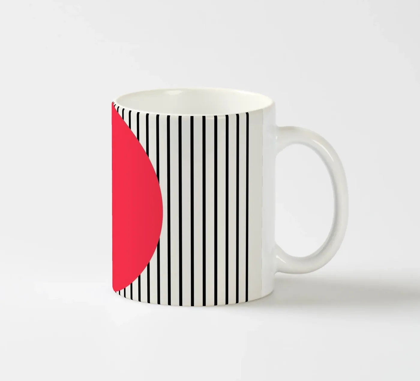 Dip ceramic mug by Rose Beck Art
