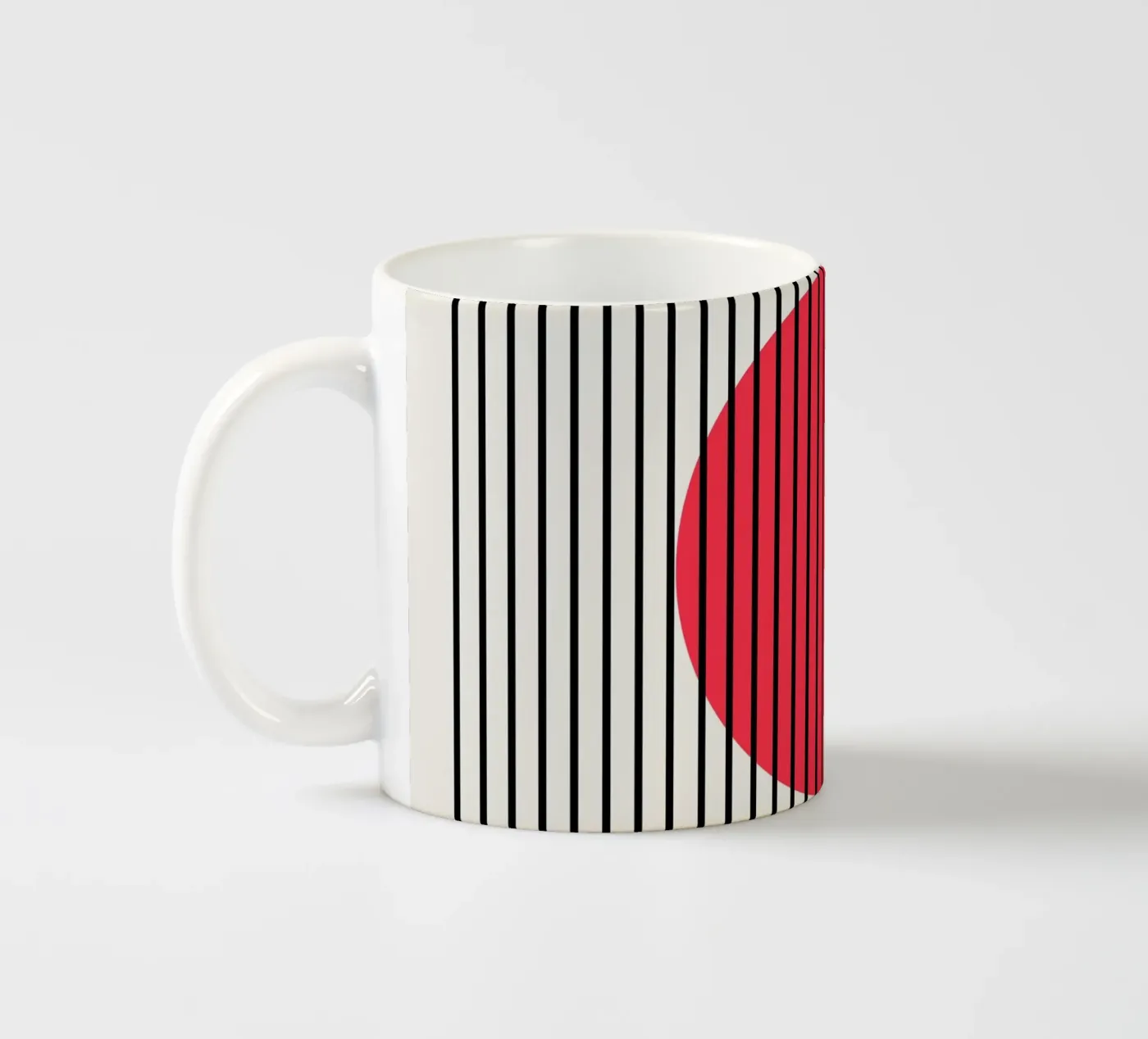 Dip ceramic mug by Rose Beck Art