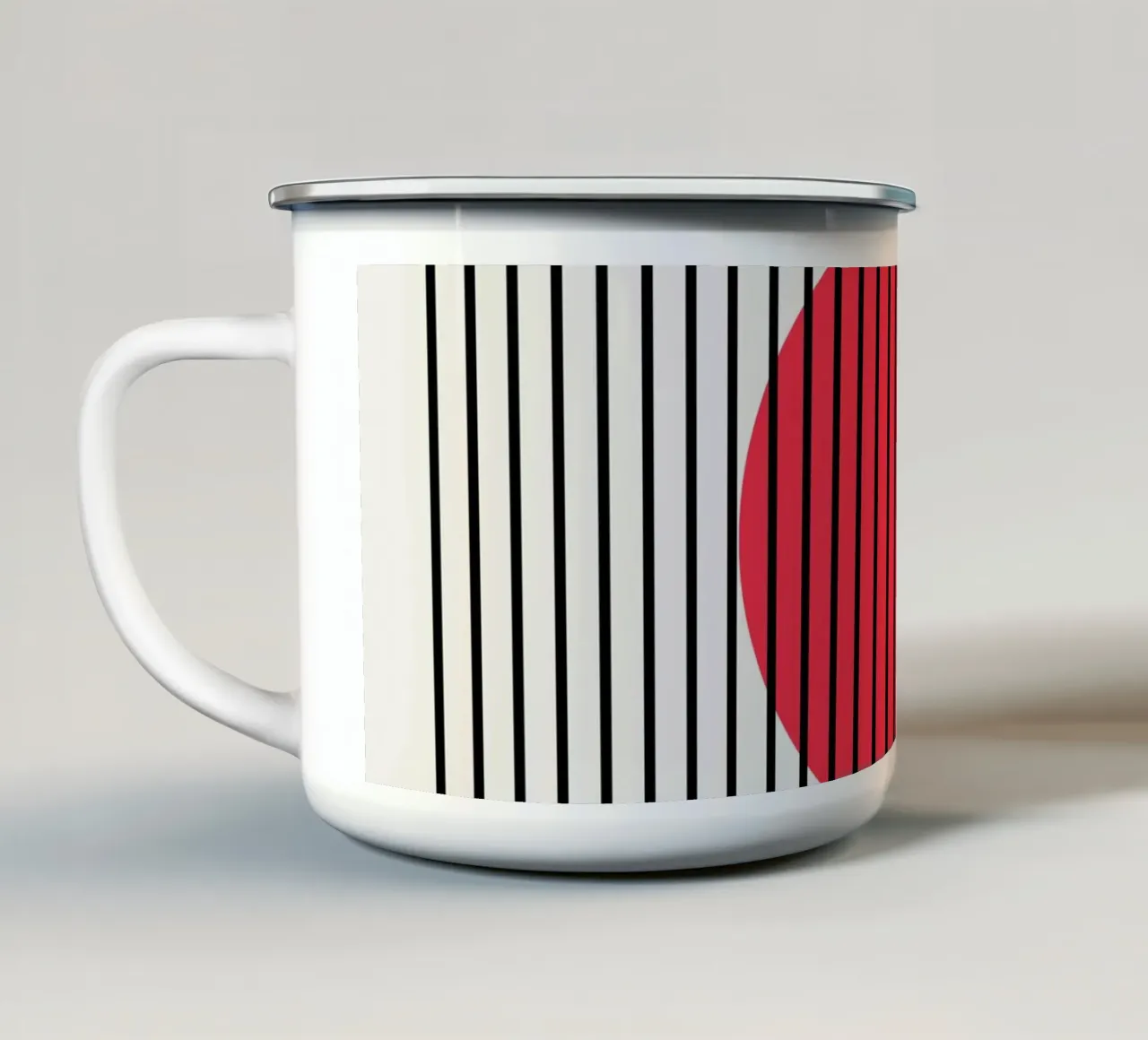Immergersi tazza in smalto da Rose Beck Art