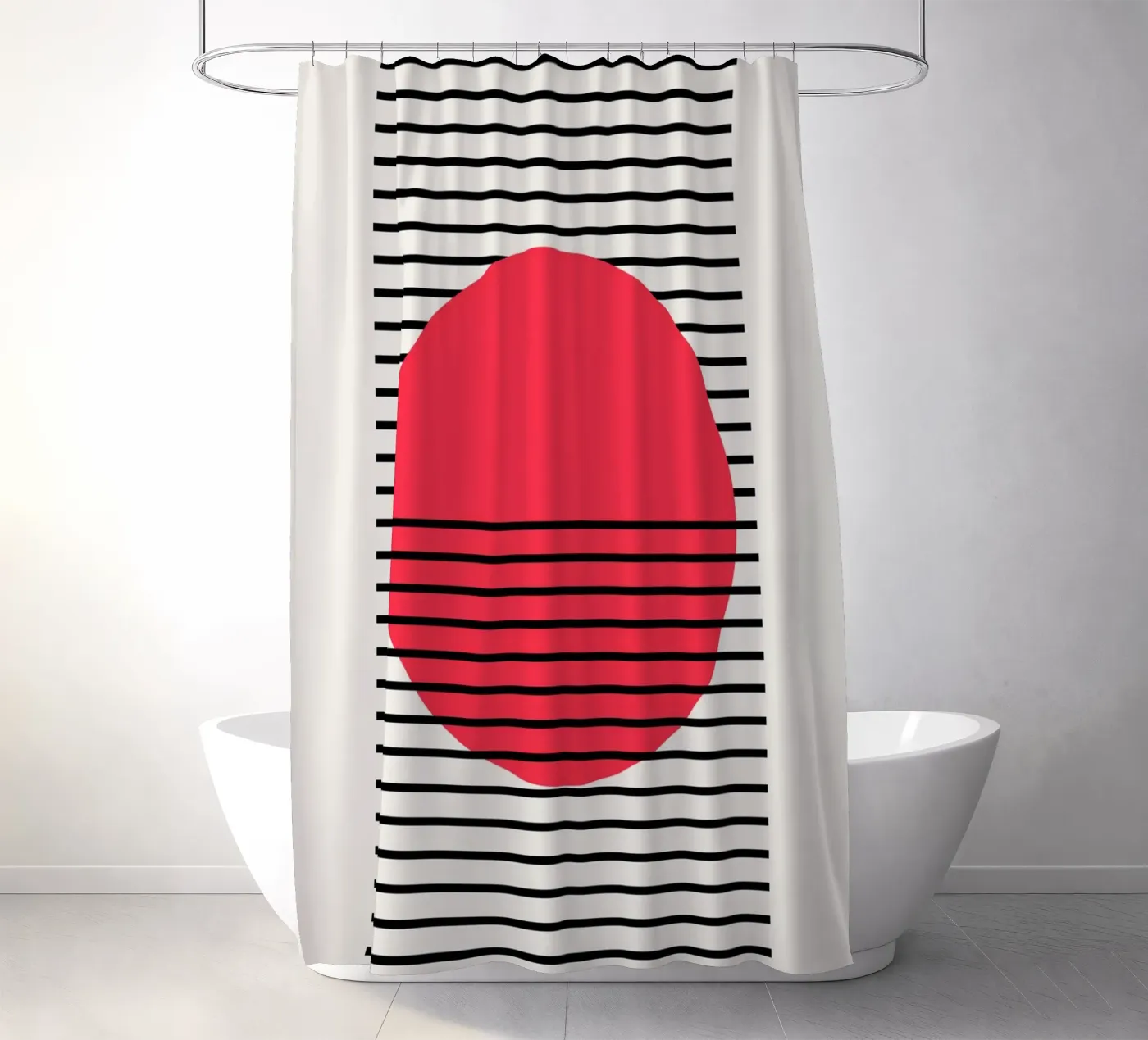 Dip Duschvorhang von Rose Beck Art