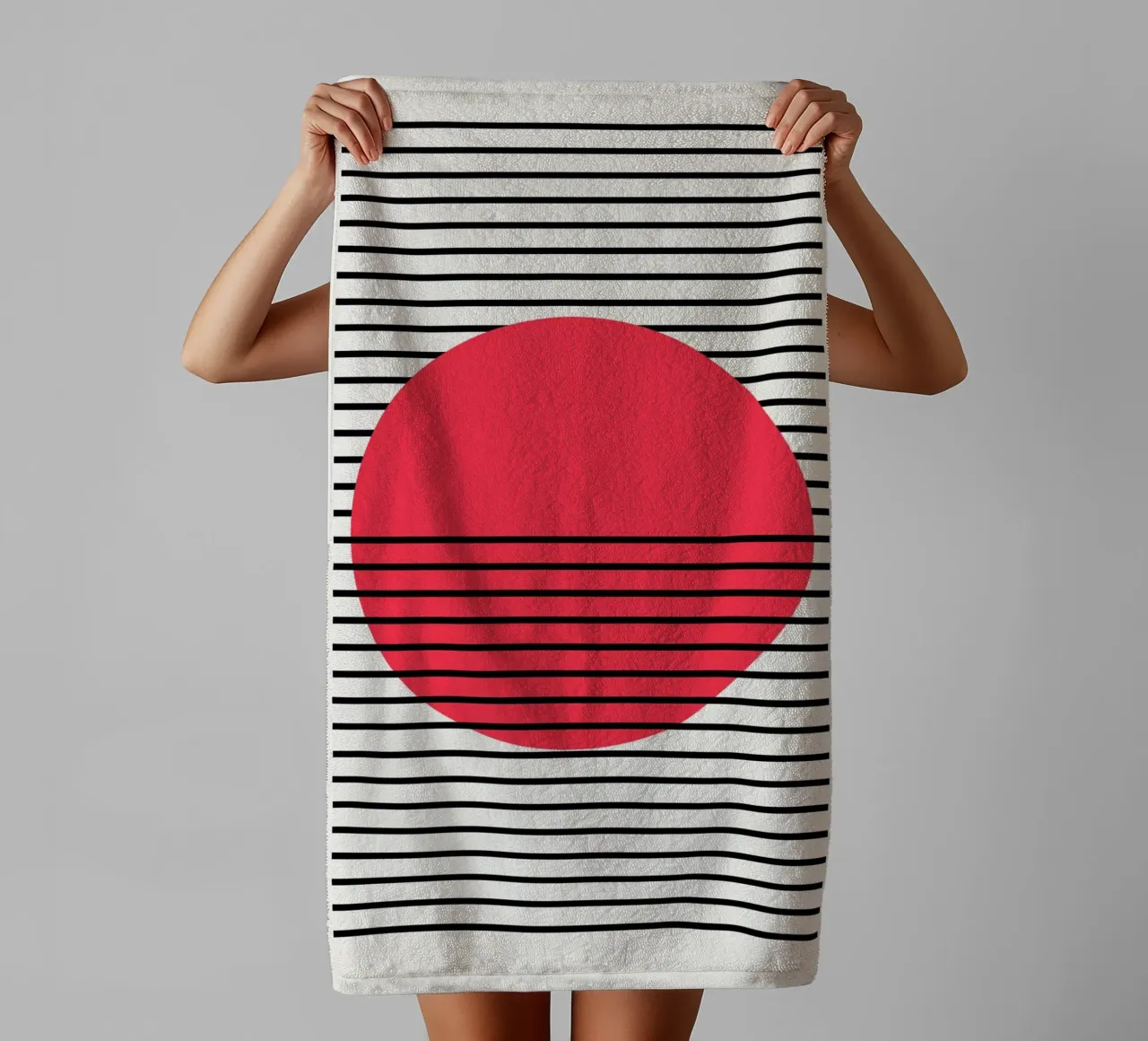 Dip towel by Rose Beck Art