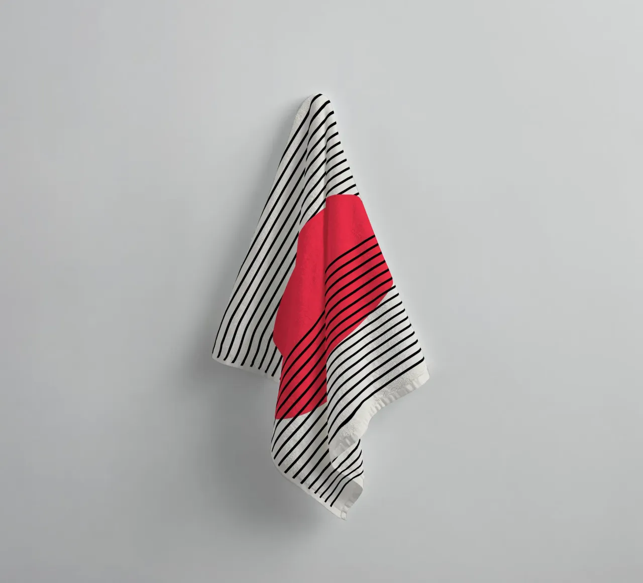 Dip towel by Rose Beck Art