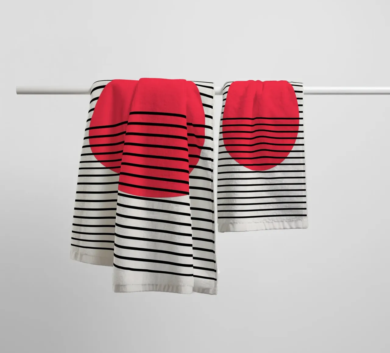 Dip towel by Rose Beck Art