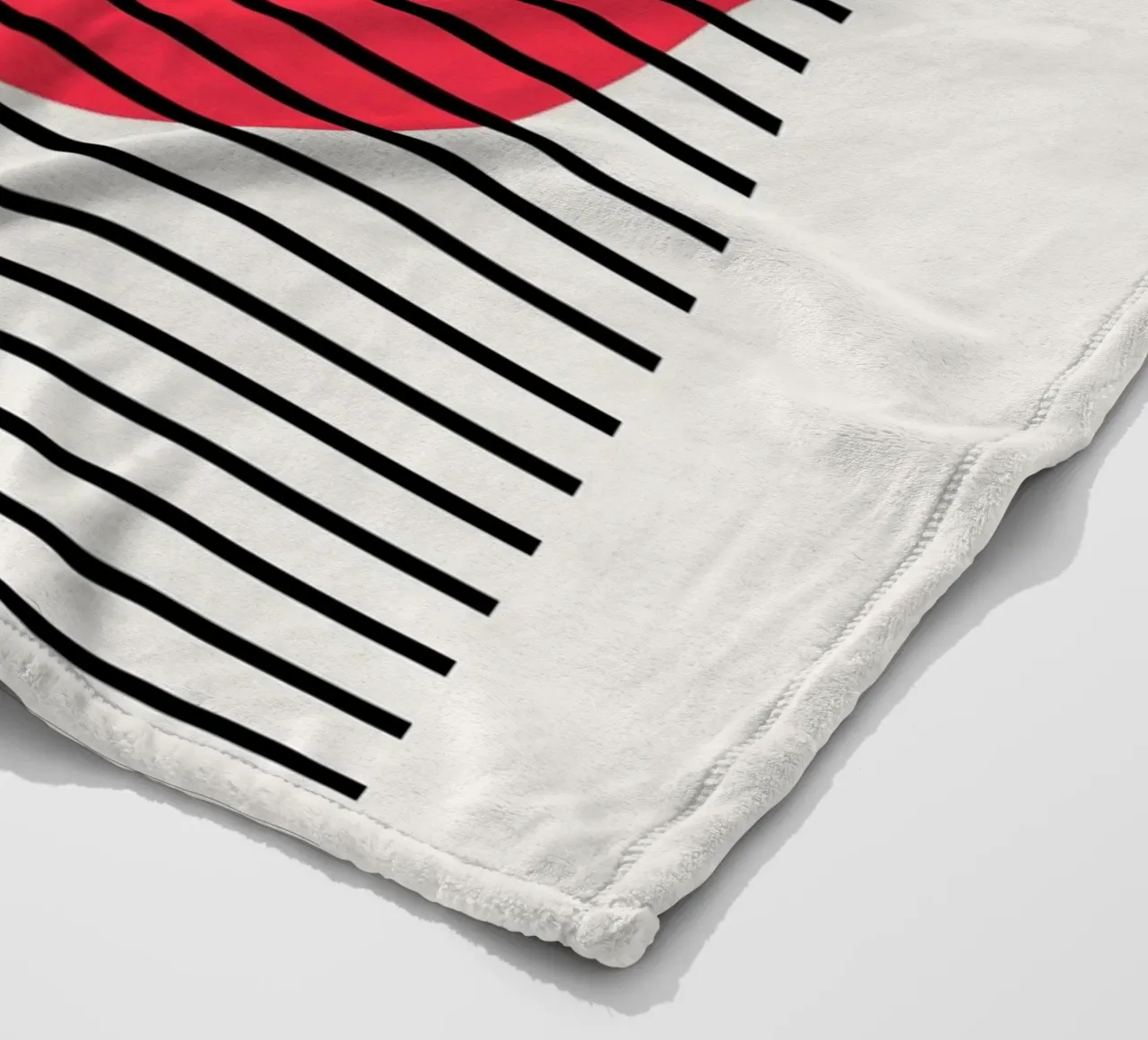 Dip fleecedeken van Rose Beck Art