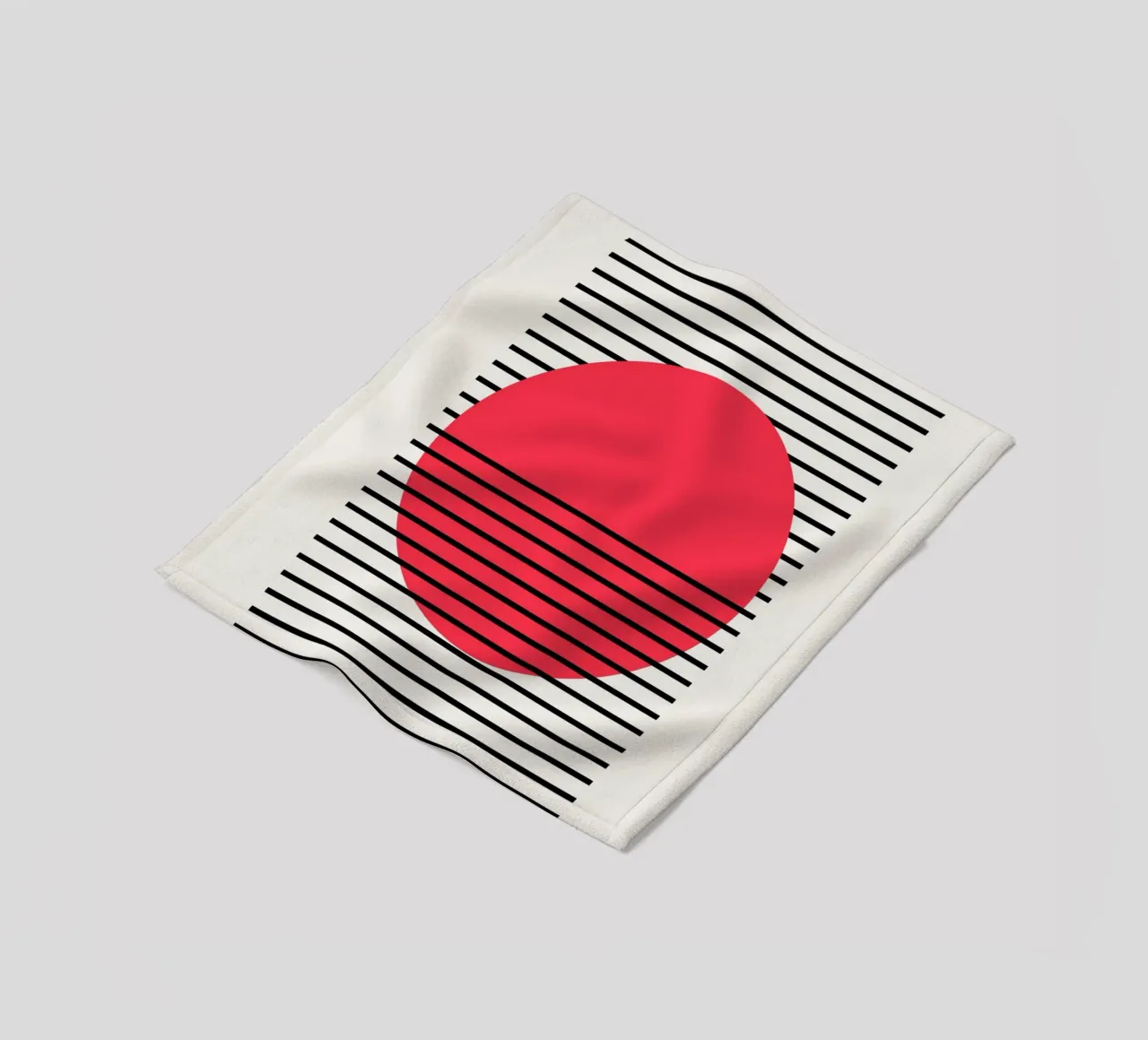 Dip fleecedeken van Rose Beck Art