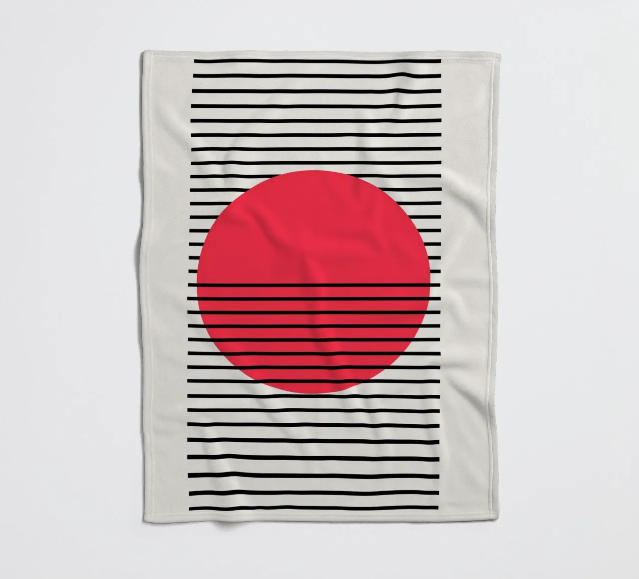 Dip Fleecedecke von Rose Beck Art