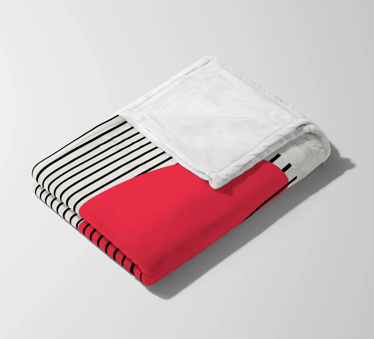 Dip fleecedeken van Rose Beck Art