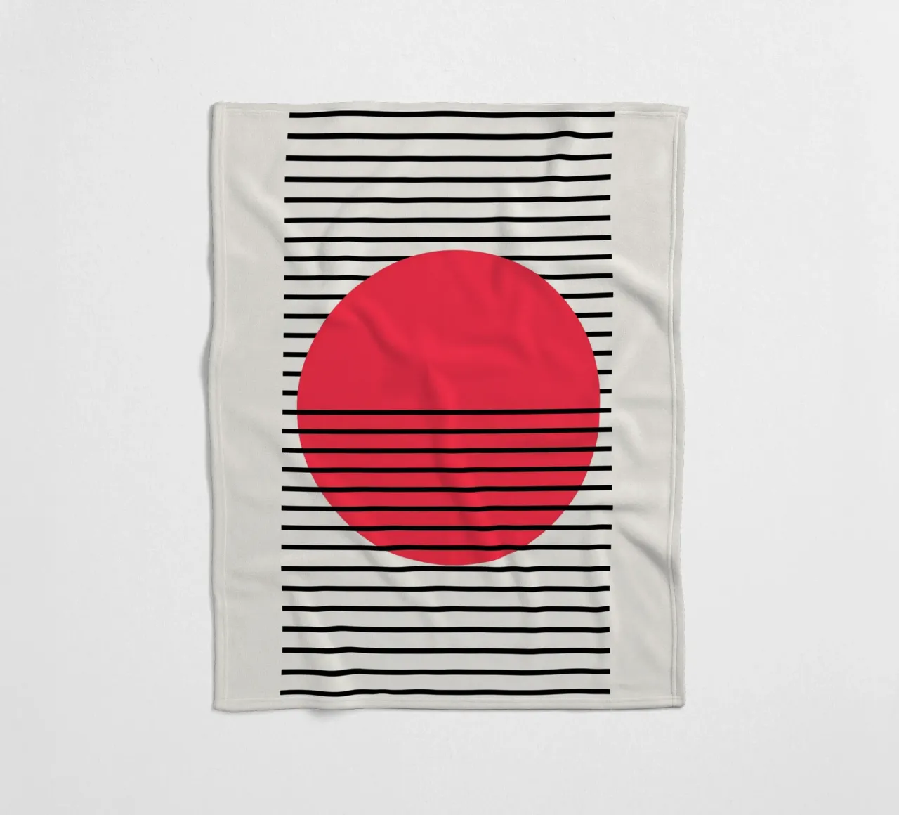 Dip fleecedeken van Rose Beck Art