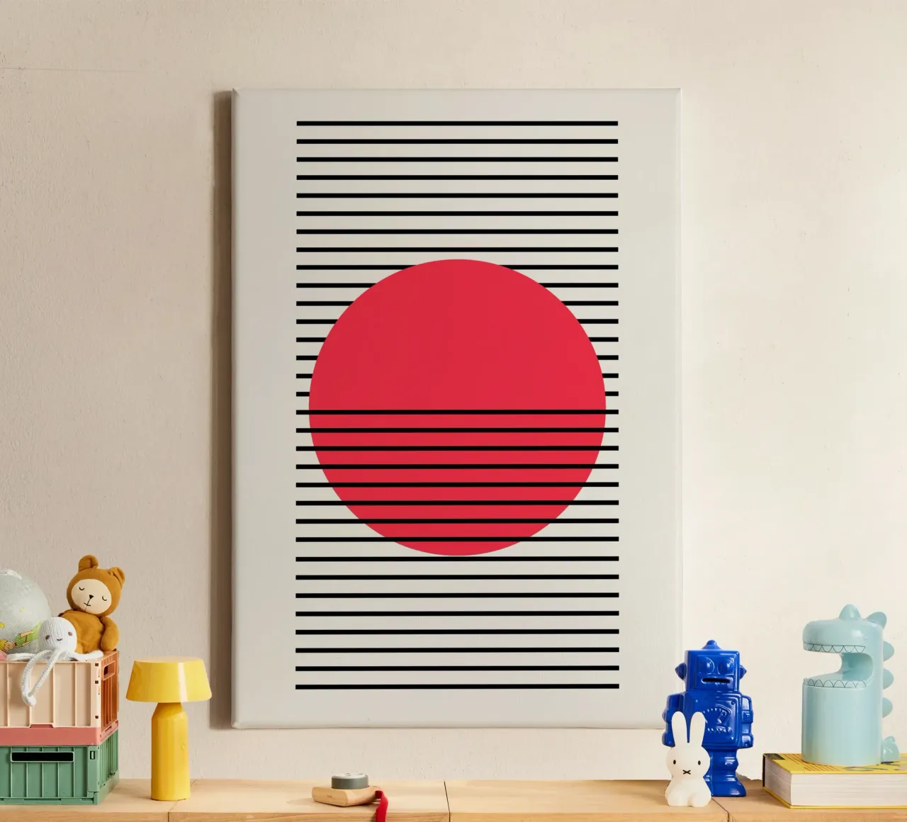 Dip canvas by Rose Beck Art