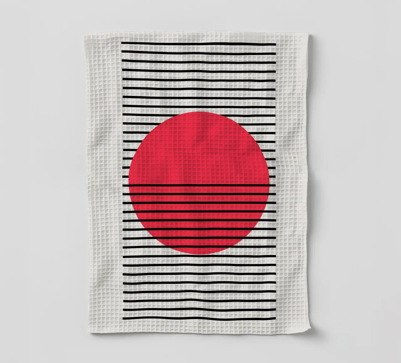 Dip tea towel by Rose Beck Art