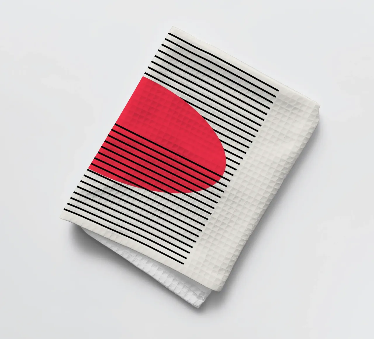 Dip tea towel by Rose Beck Art