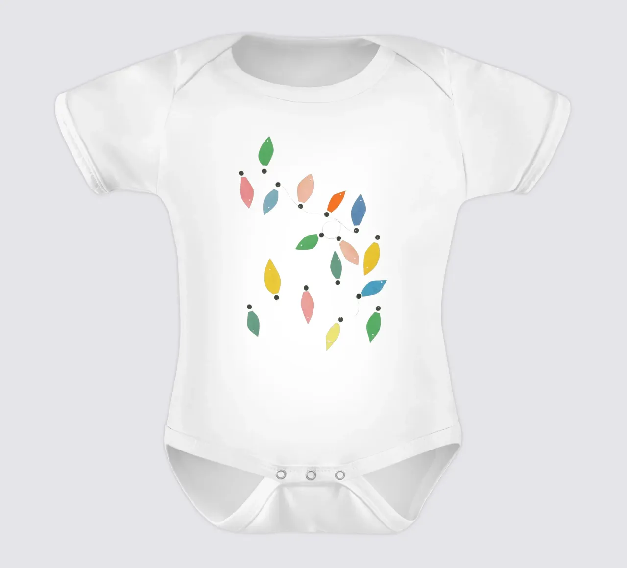 Luci di fata body neonato maniche corte da Cassia Beck Collage
