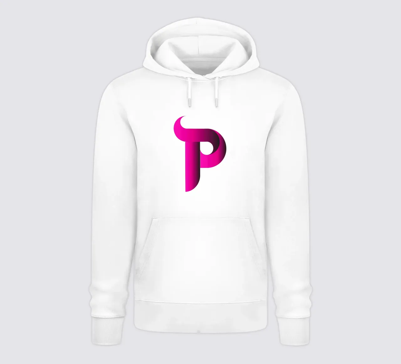 Logo Gradiente Colore Viola felpa con cappuccio da Urban Life