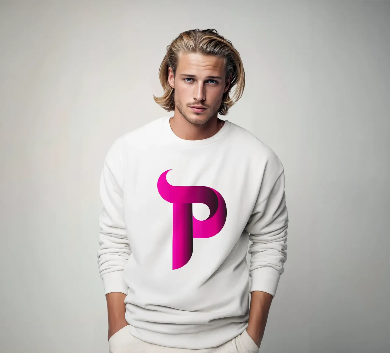 Logo Gradiente Colore Viola felpa da Urban Life