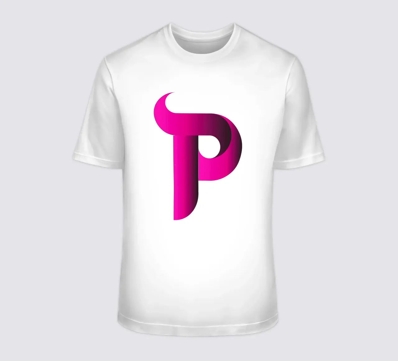 Logo Gradiente Colore Viola t-shirt da Urban Life