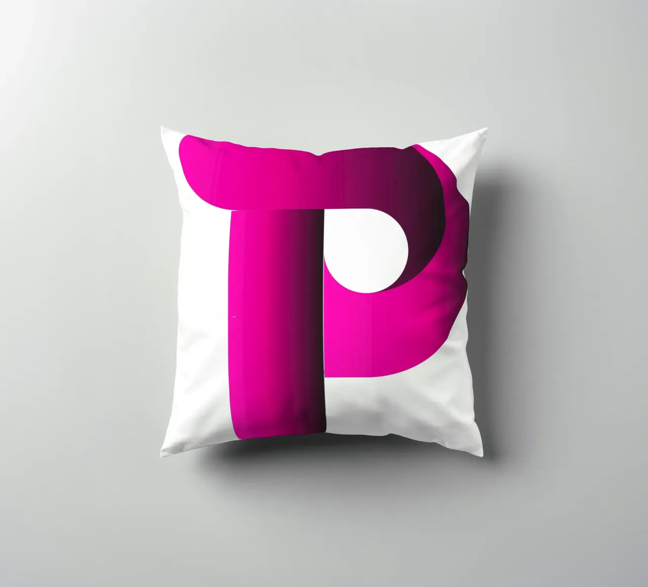 Logo Gradiente Colore Viola cuscino da Urban Life