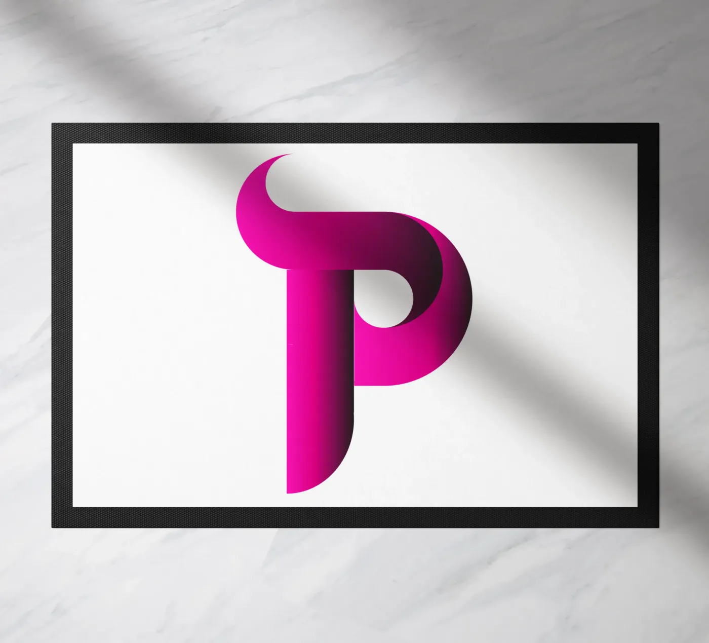 Logo Gradiente Colore Viola zerbino da Urban Life