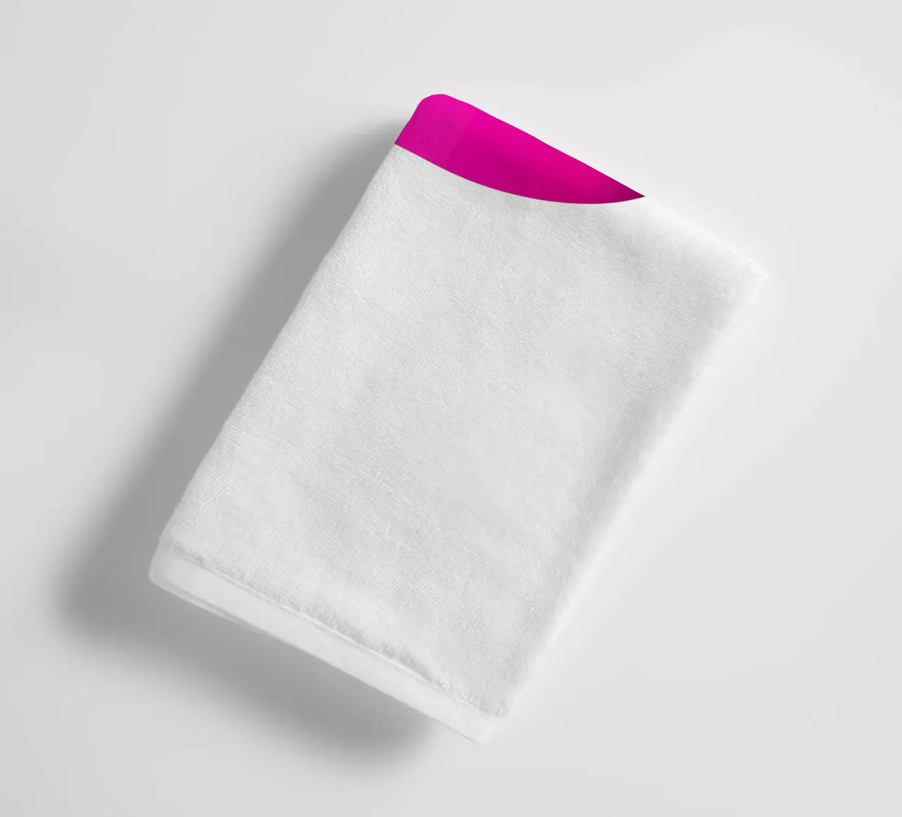 Logo Gradiente Colore Viola asciugamano da bagno da Urban Life