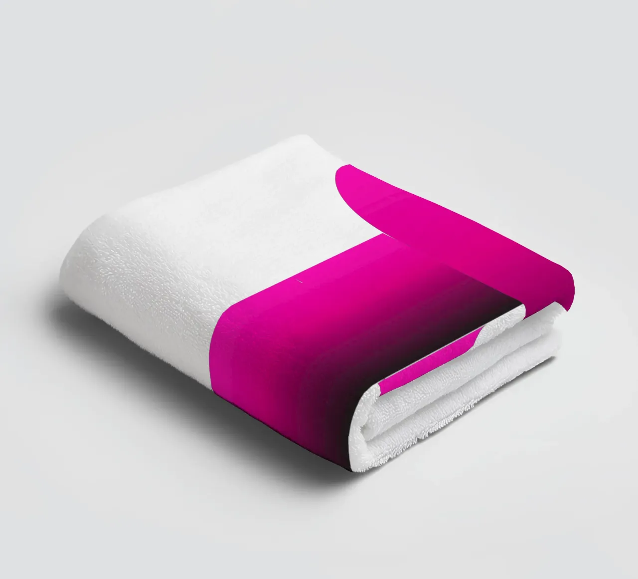 Logo Gradiente Colore Viola asciugamano da bagno da Urban Life