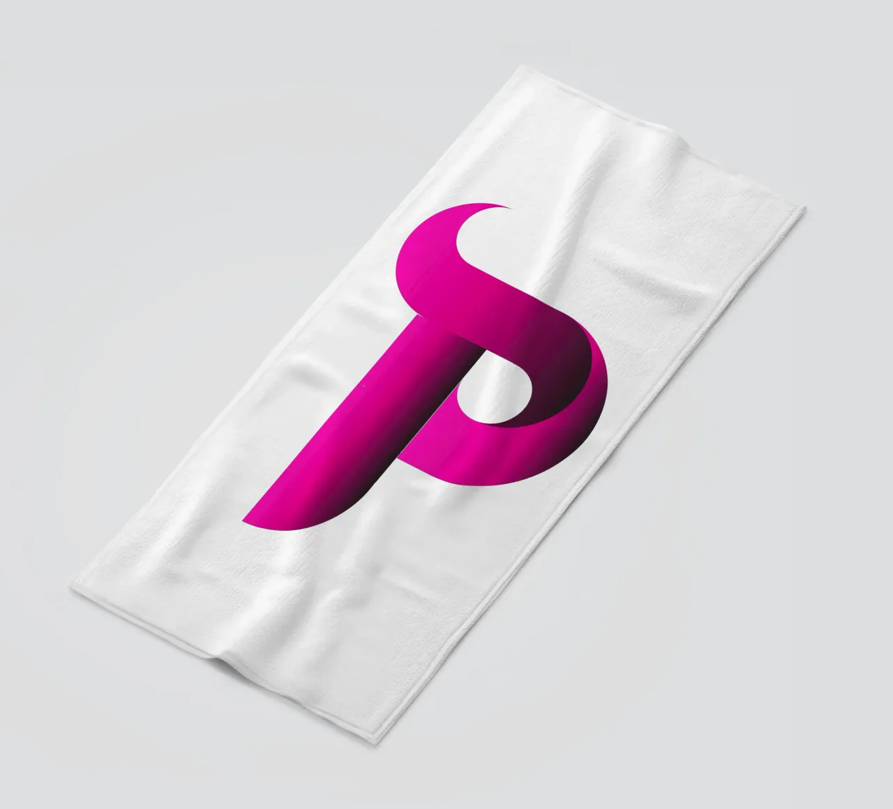Logo Gradiente Colore Viola telo mare da Urban Life
