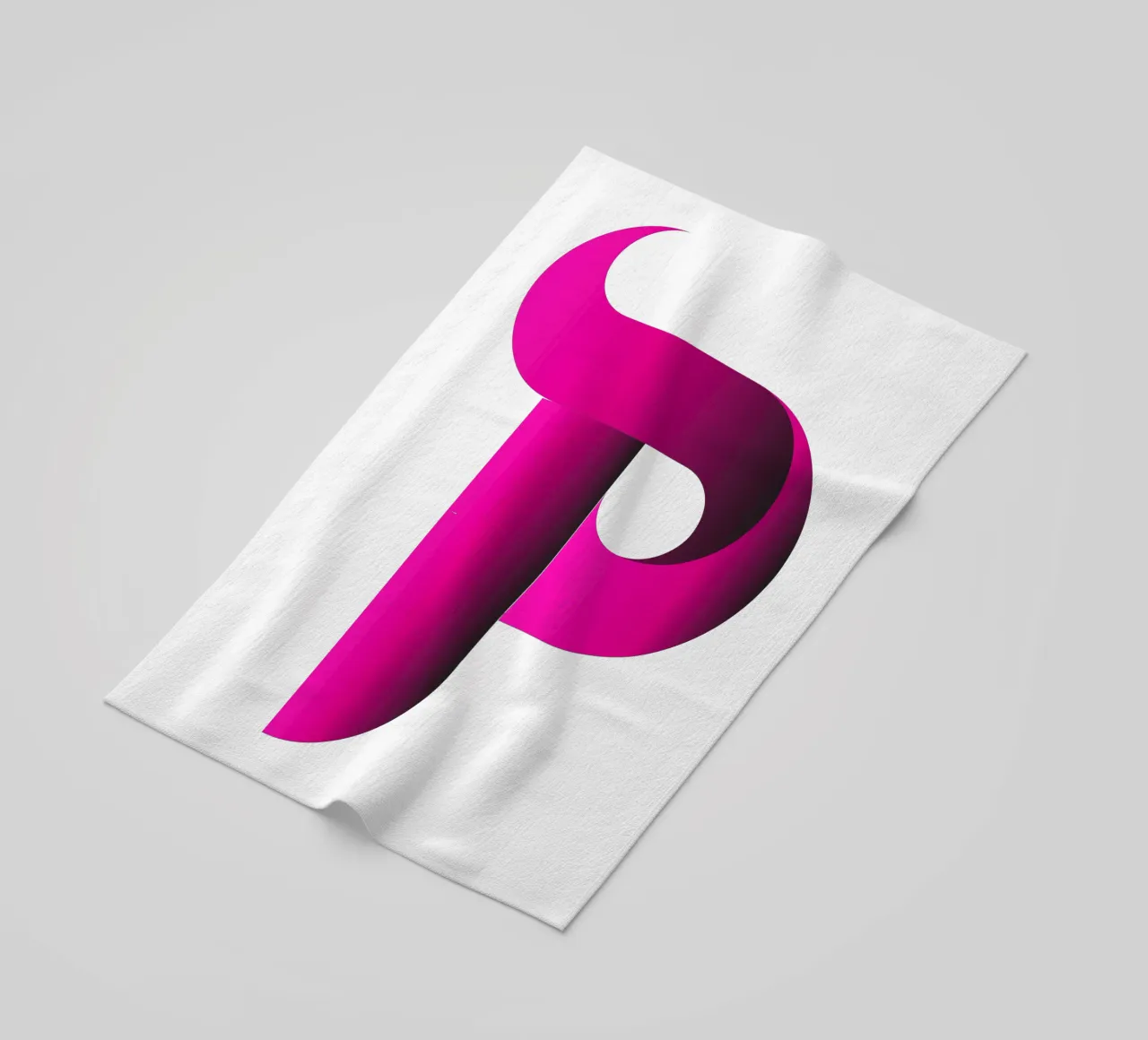 Logo Gradiente Colore Viola telo mare da Urban Life