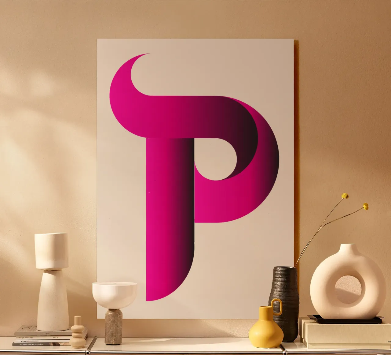 Logo Gradiente Colore Viola alluminio dibond da Urban Life