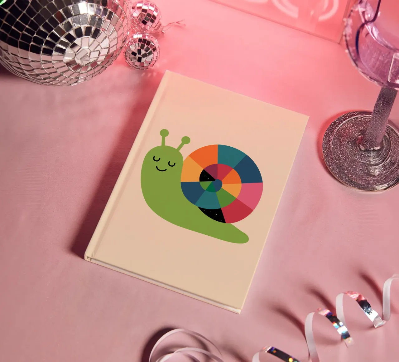 Snail Vibes notebook by Andy Westface