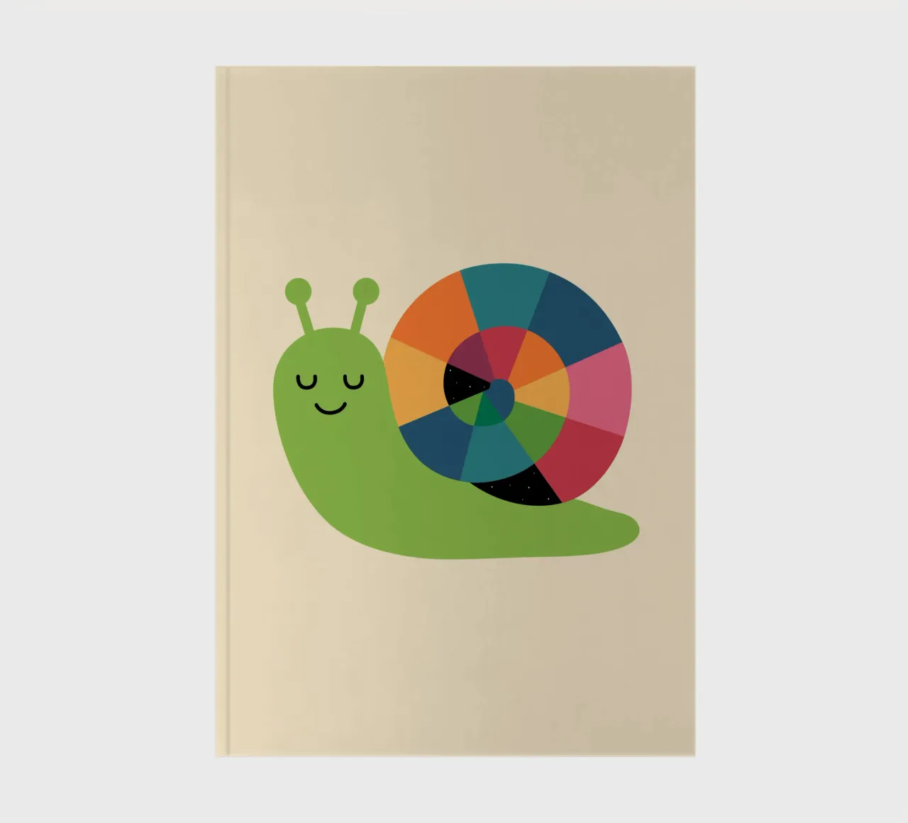 Snail Vibes notebook by Andy Westface
