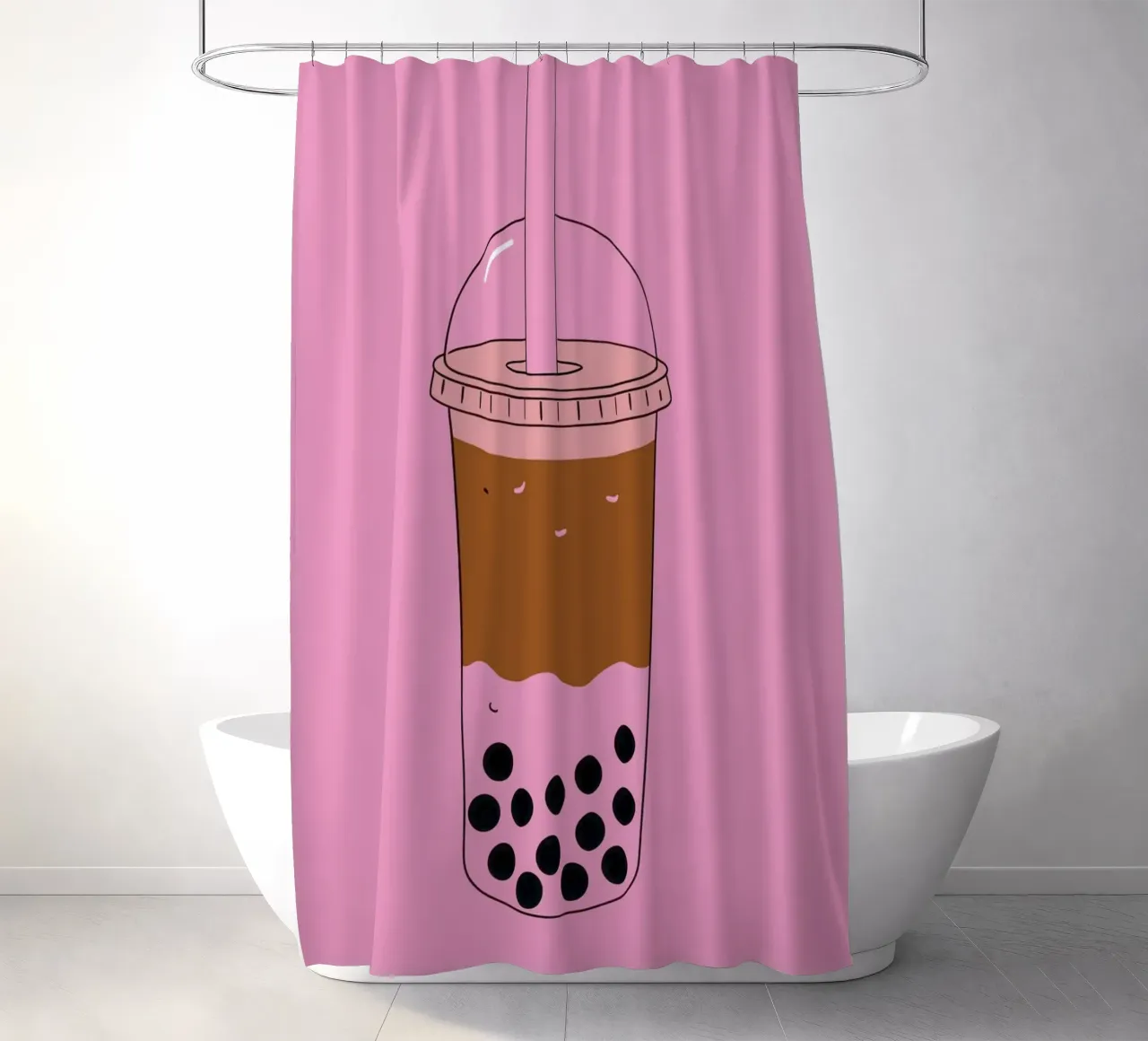 More Bubbles Less Troubles tenda da doccia da Attaboy Dsgn