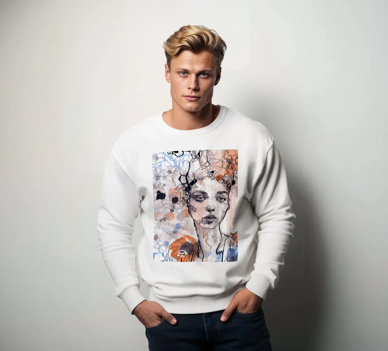 something I wait felpa da Giulio Iurissevich