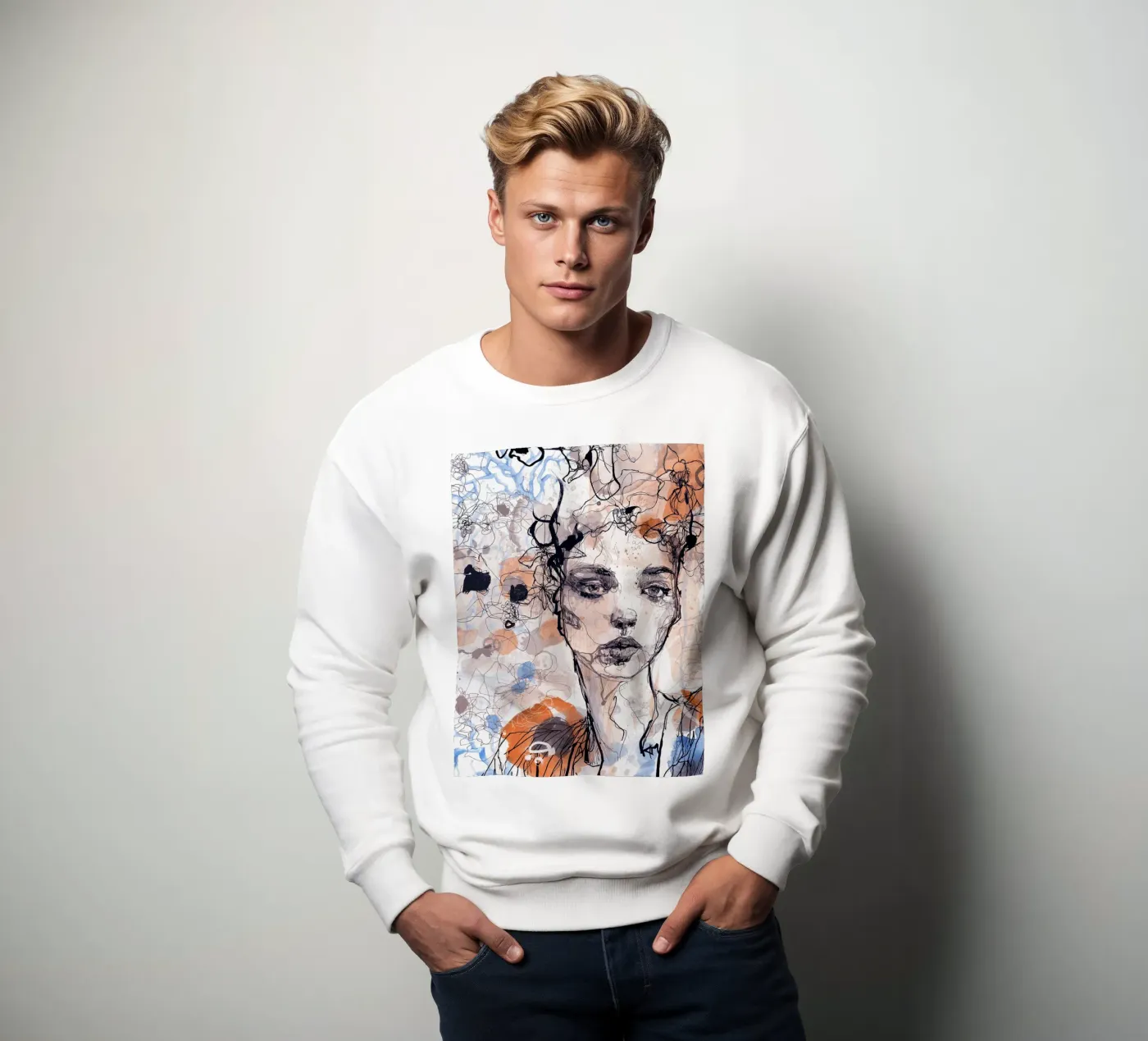 something I wait felpa da Giulio Iurissevich