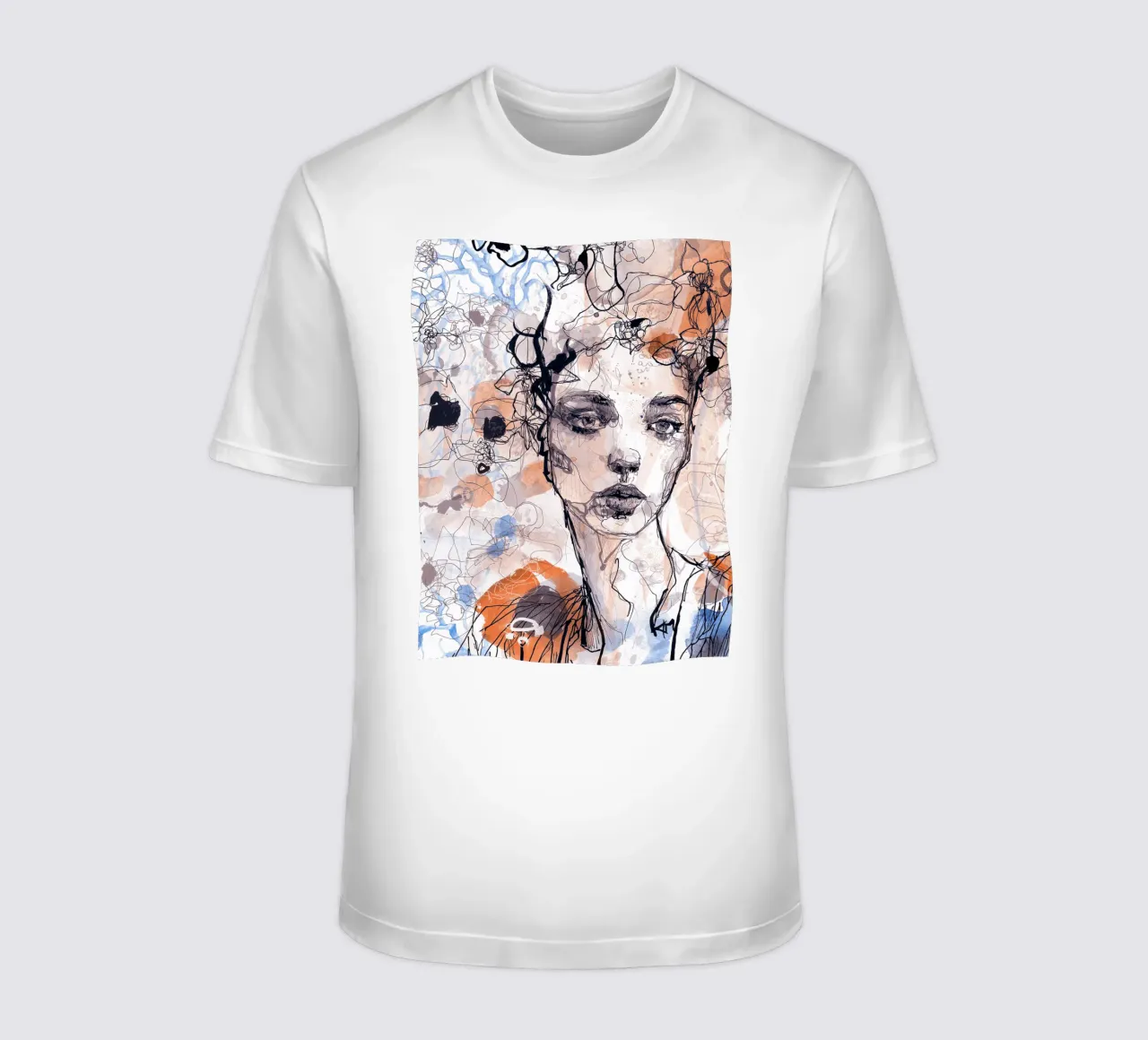 something I wait t-shirt da Giulio Iurissevich