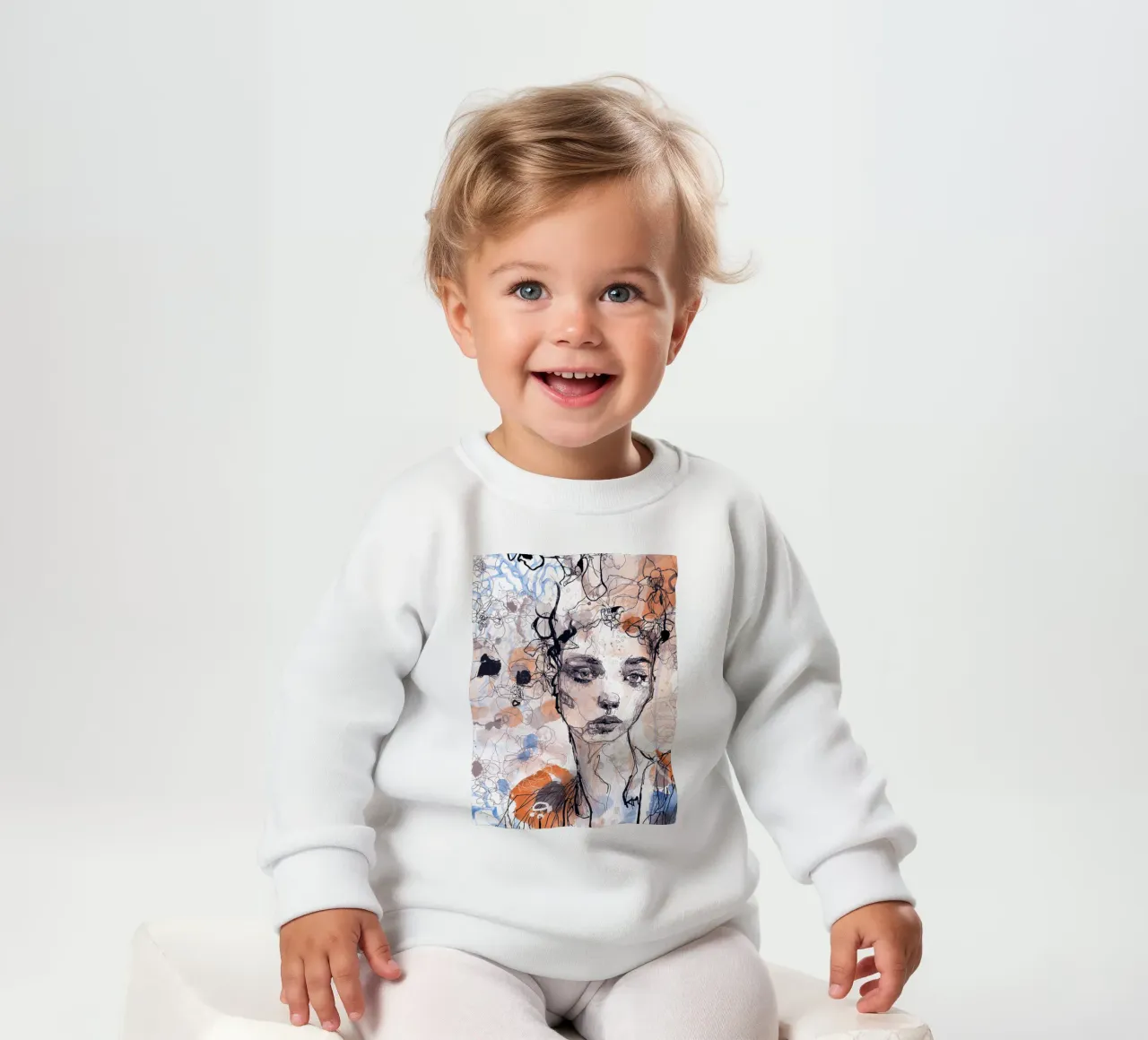 something I wait felpa neonato da Giulio Iurissevich