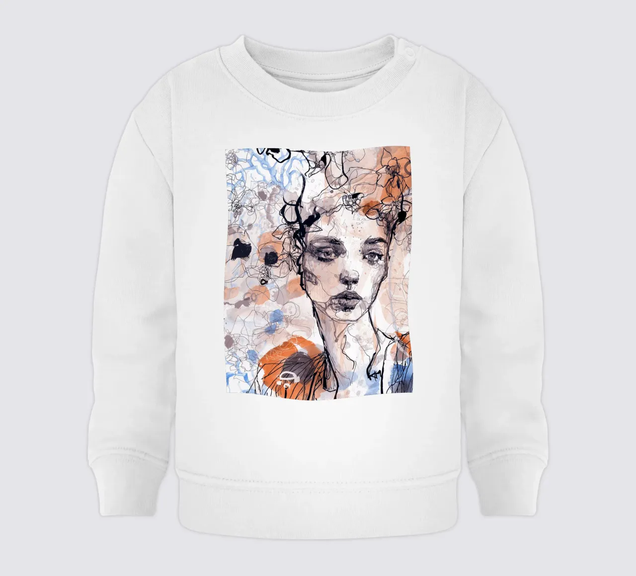 something I wait felpa neonato da Giulio Iurissevich