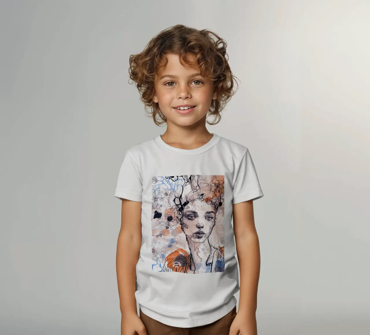 something I wait t-shirt bambini da Giulio Iurissevich