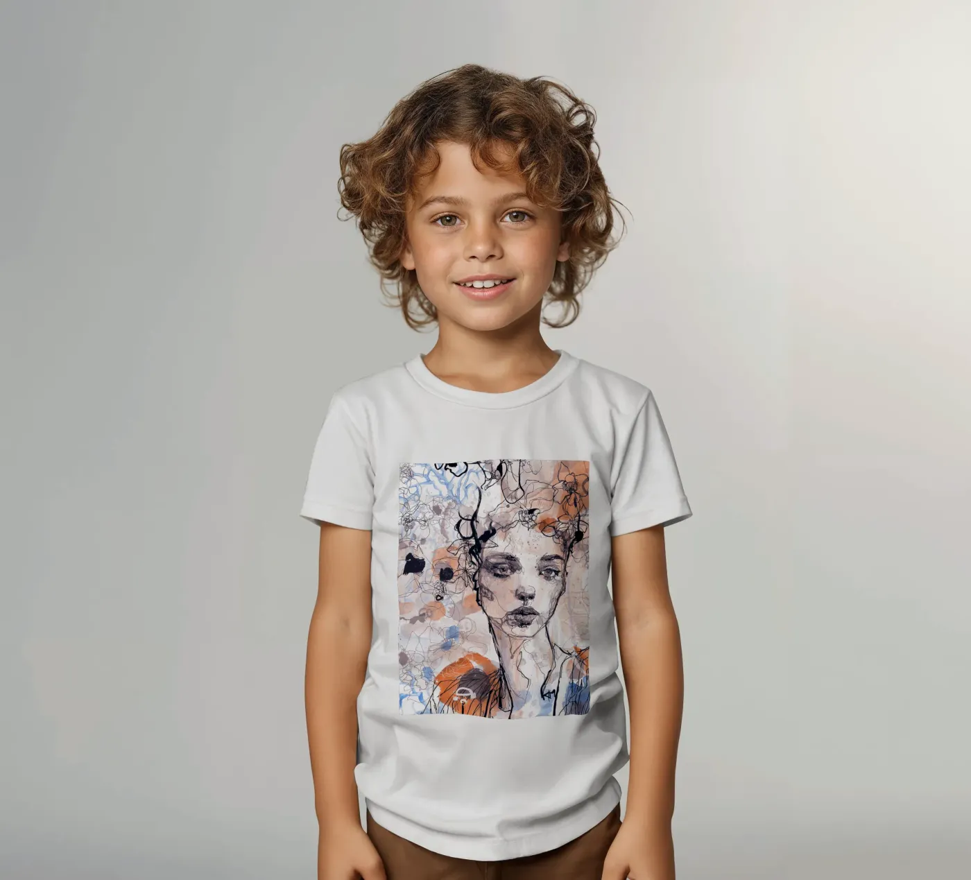 something I wait t-shirt bambini da Giulio Iurissevich