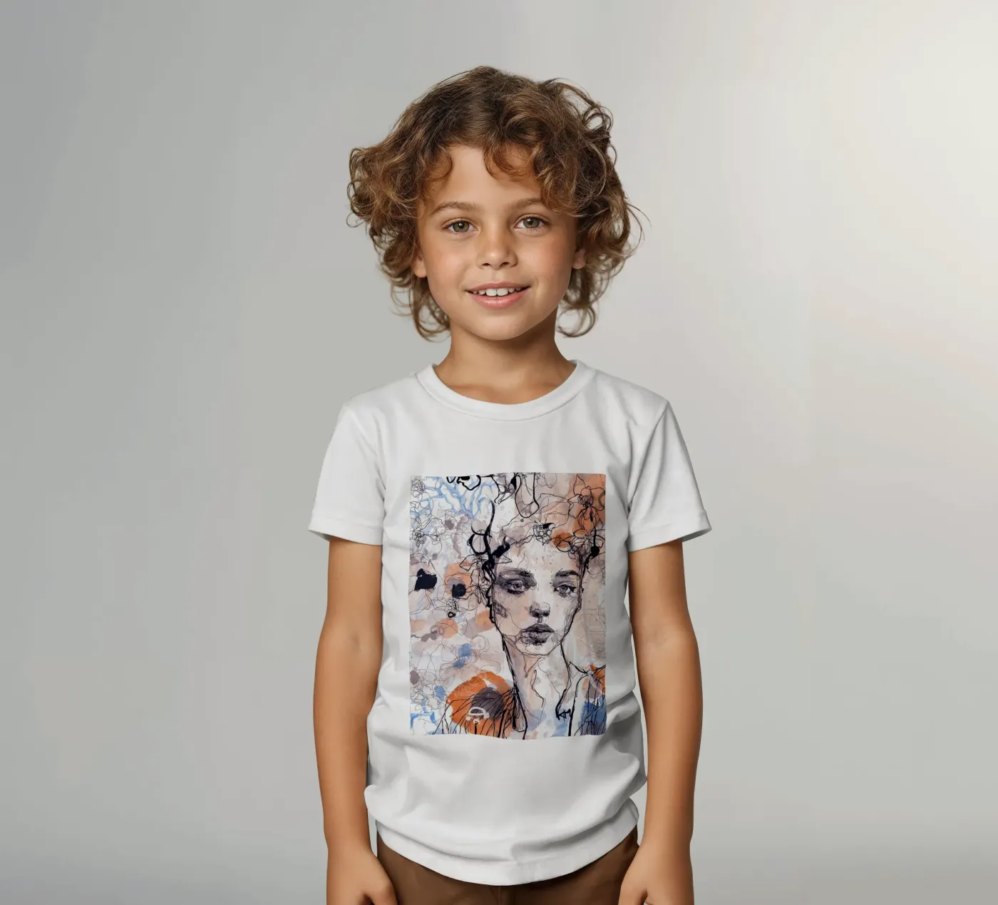 something I wait t-shirt bambini da Giulio Iurissevich