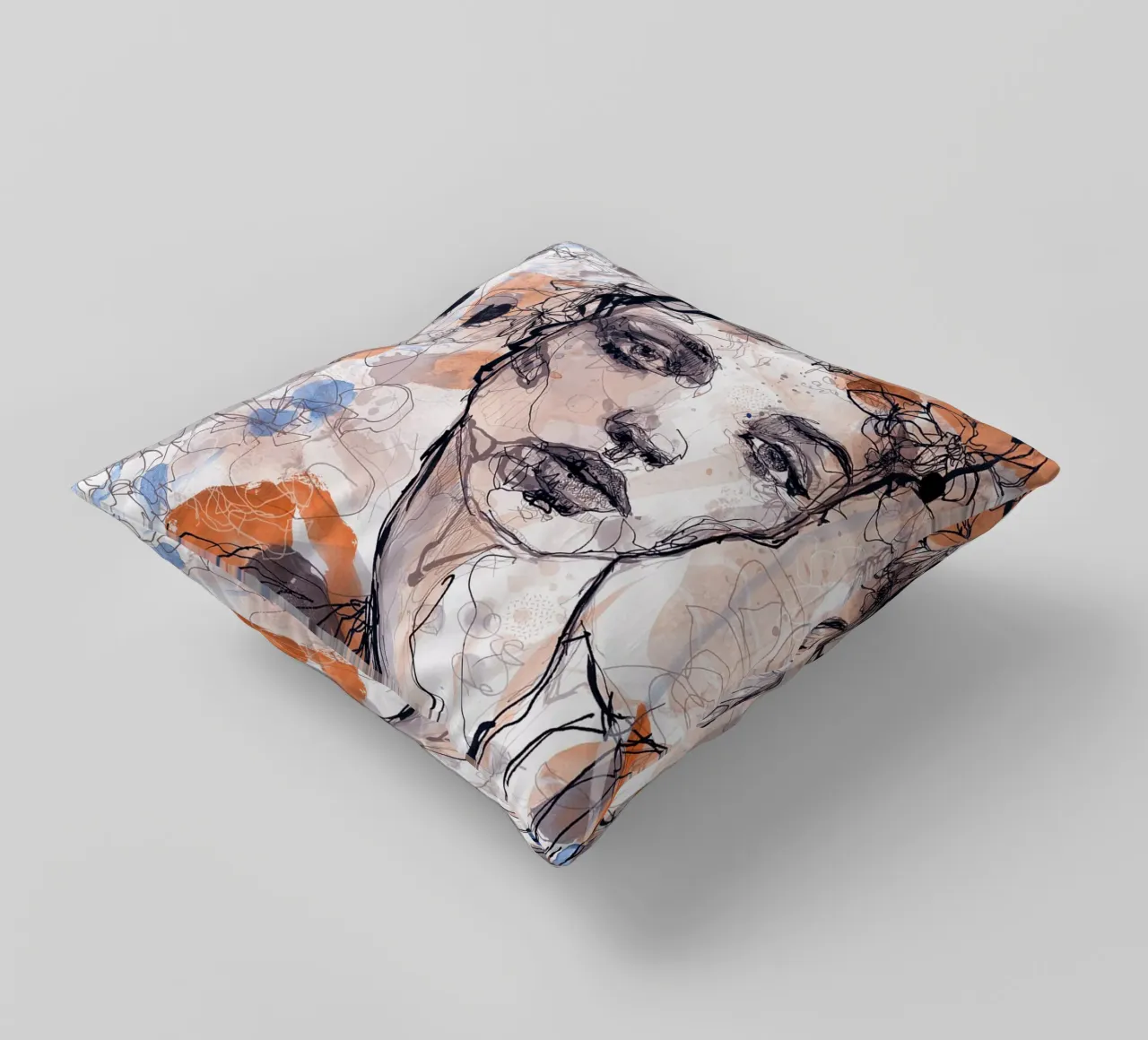 something I wait cuscino da Giulio Iurissevich