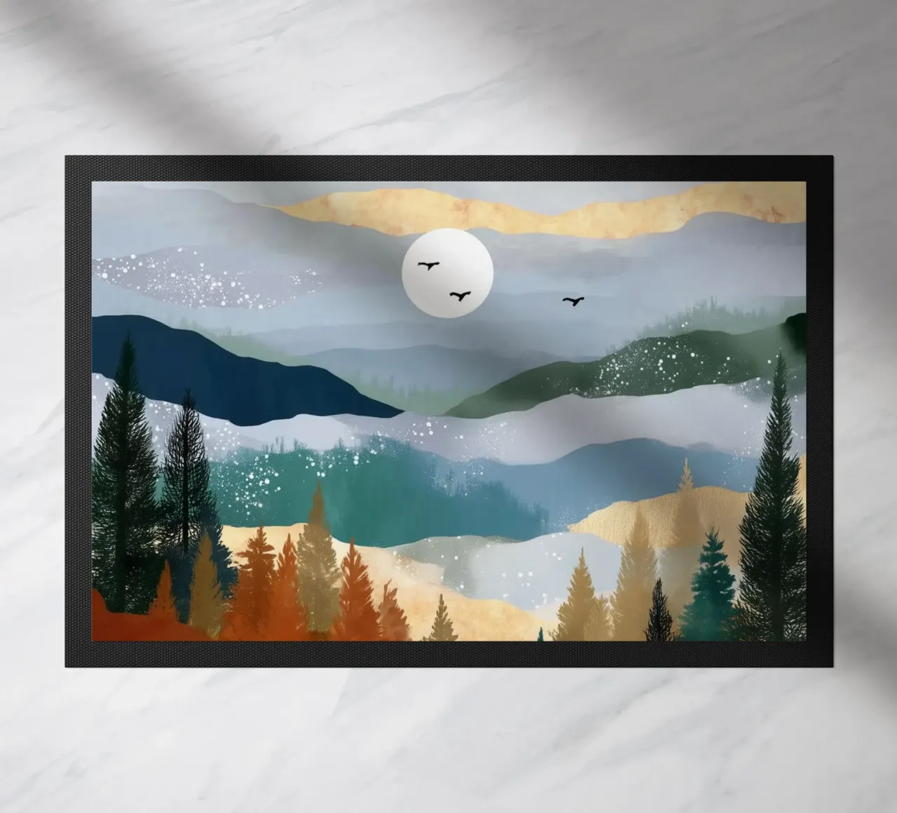Whispers of the Forest - A Wanderer Beneath the Winter Sky zerbino da Dune
