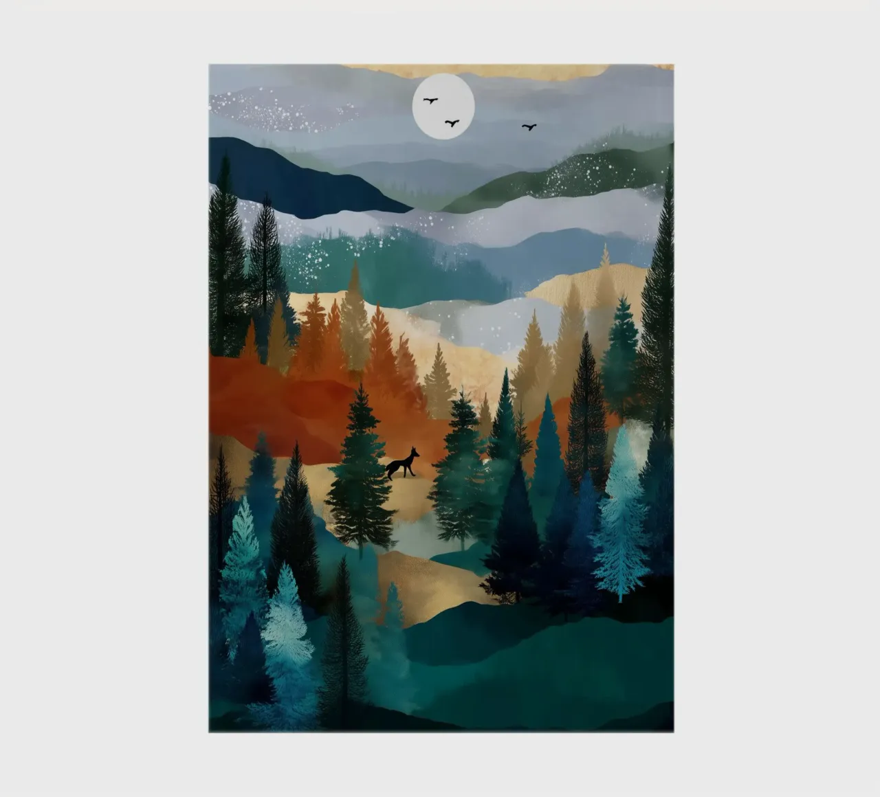 Whispers of the Forest - A Wanderer Beneath the Winter Sky diario da Dune