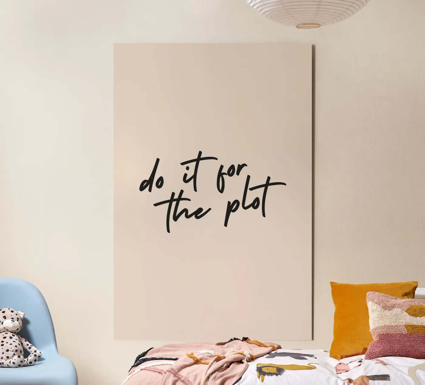 do it for the plot forex-plaat van Mottos by Sinan Saydik